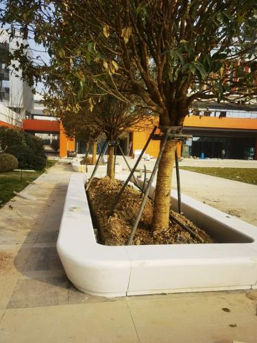 藝術混凝土坐凳